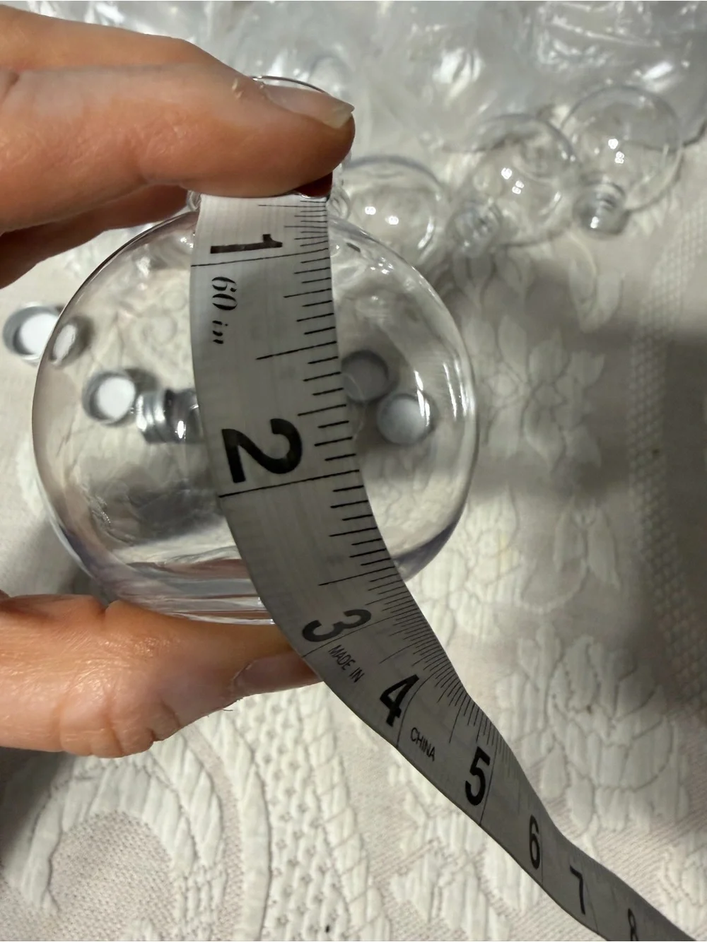 Clear Plastic Bulb Party Favor Bottles with Silver Caps - 11 bottles. 9 caps NEW